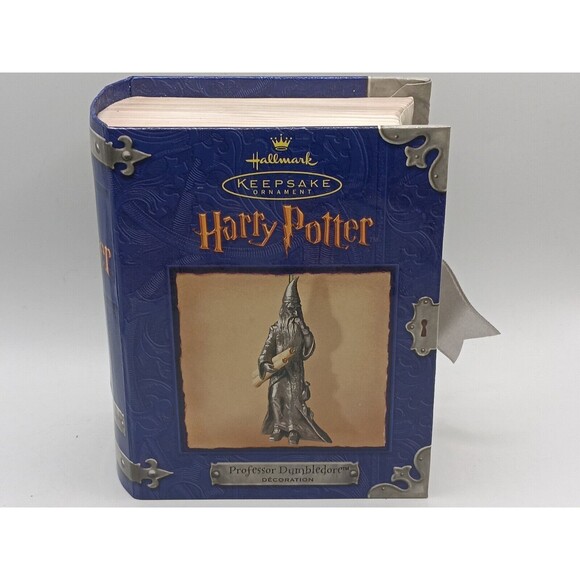 HARRY POTTER Dumbledore Ornament Hallmark Keepsake Professor Vintage Retired - Picture 5 of 9